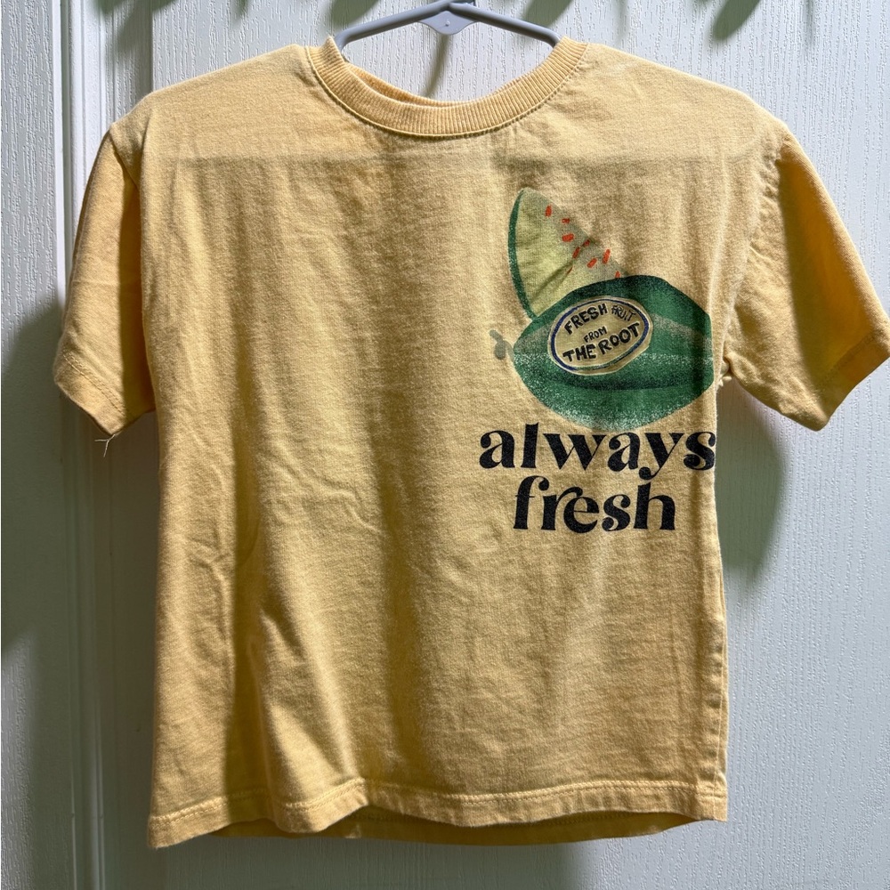 Zara Yellow Tee for Kids
